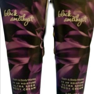 Bath and Body Works Black Amethyst Body Cream Set of 2 *Retired*